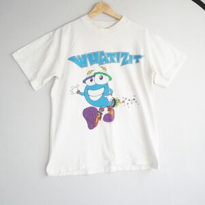 Vintage 1992 Whatchizit Atlanta 1996 Olympics T Shirt Mens Size Medium Oneita